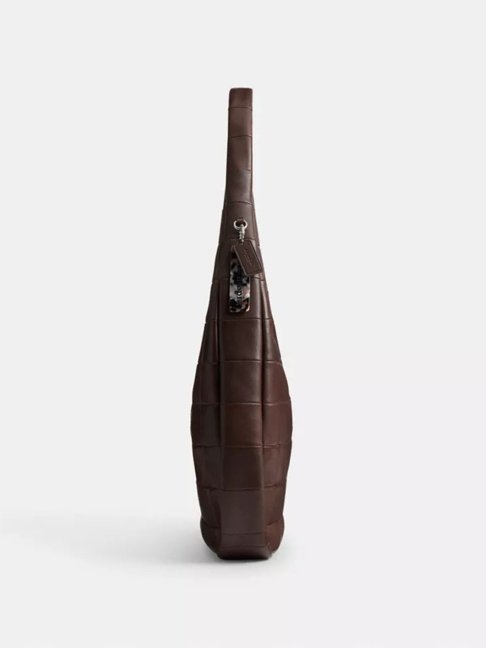 NWT! Coach Quilted Leather Large Crescent Shoulder Bag In Maple ๐ - Picture 10 of 12